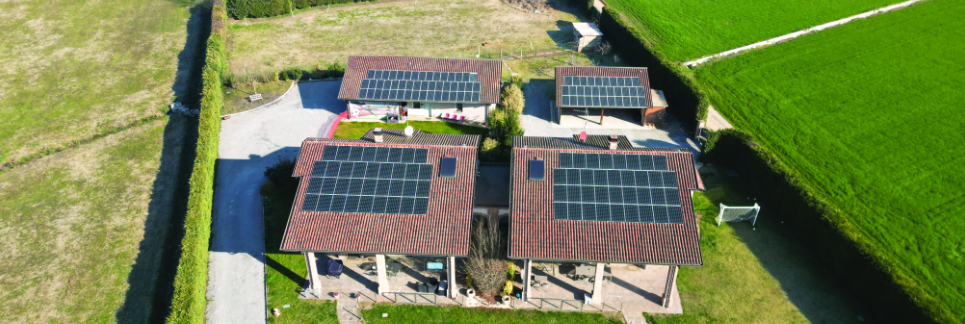 Impianto fotovoltaico con pompa di calore geotermica